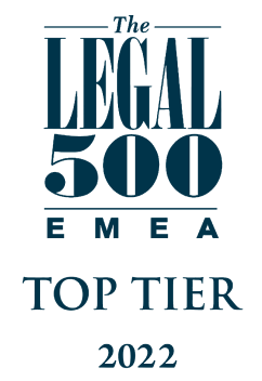 The Legal 500 Toptier 2022